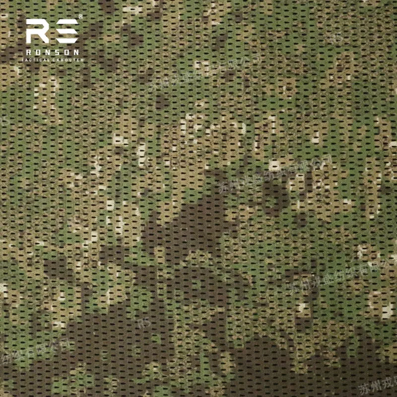 Green Zone malla transpirable camuflaje para mochila, chaleco y casco - imagen 3