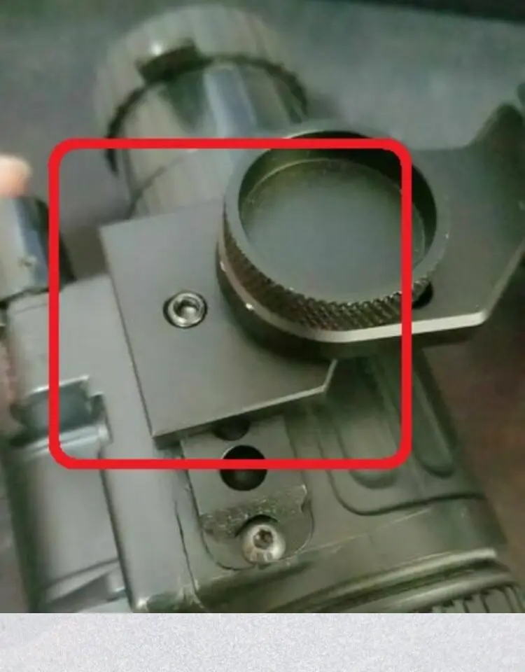 Soporte de brazo y base adaptadora para visión nocturna