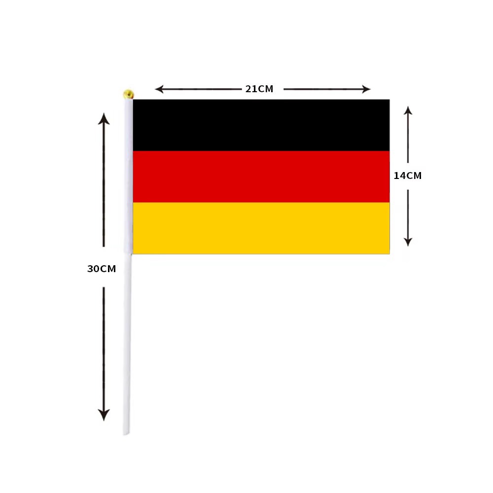 Pack 10 banderas agitadoras animación Alemania – Banderinesrooters
