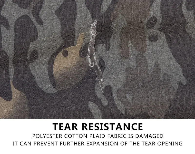 Detalle de camuflaje Multicam Tropic