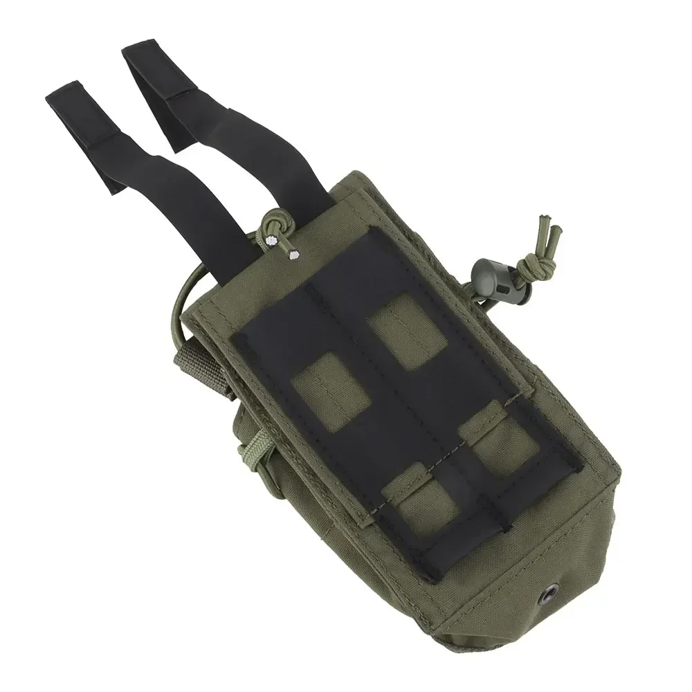 Bolsa táctica multifuncional para radio y revistas, sistema MOLLE - imagen 3