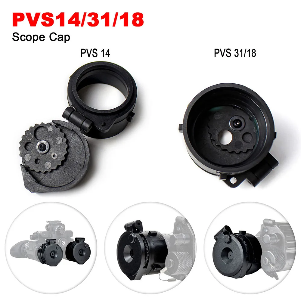 Cubierta de lente de diafragma NVG para PVS14