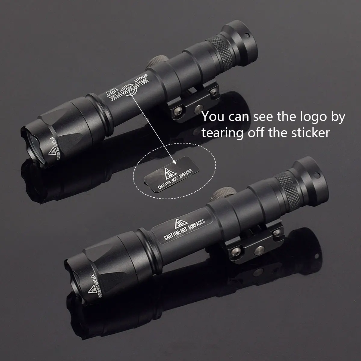 Linterna Táctica Surefire M600 con Riel Picatinny para Rifle - imagen 2