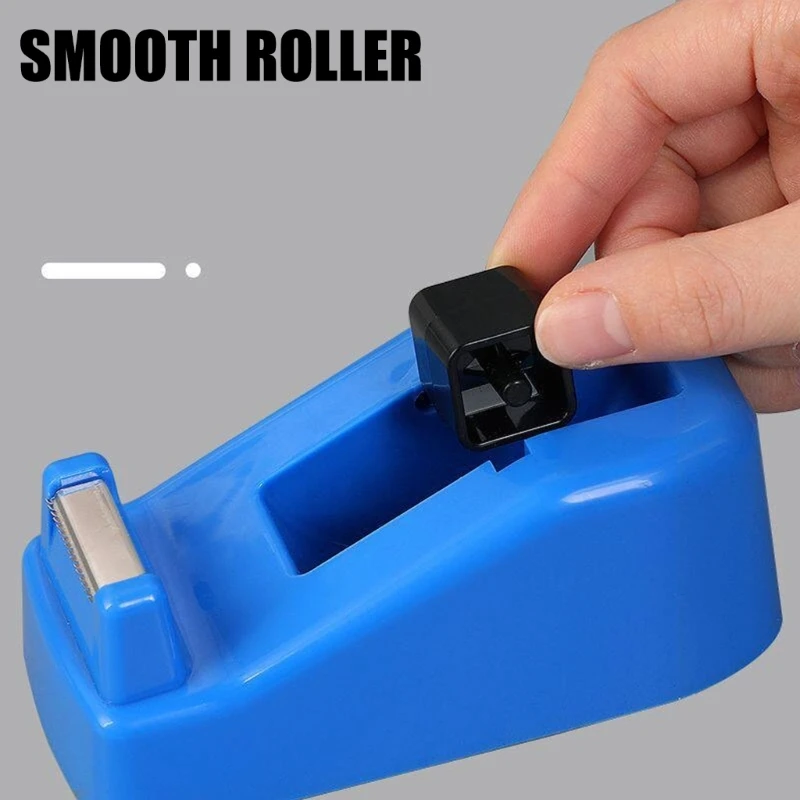 Dispensador de cinta plástica con cortador integrado para pegar - imagen 2