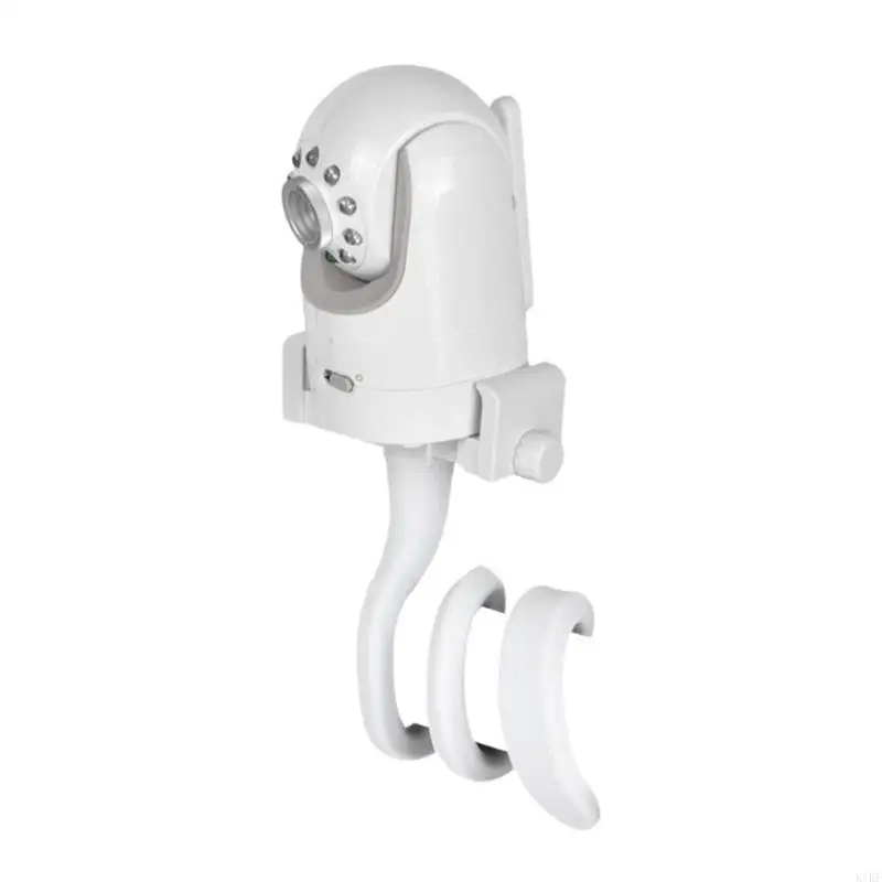 Soporte flexible monitor bebé cuello cisne ajustable sujeción segura - imagen 4