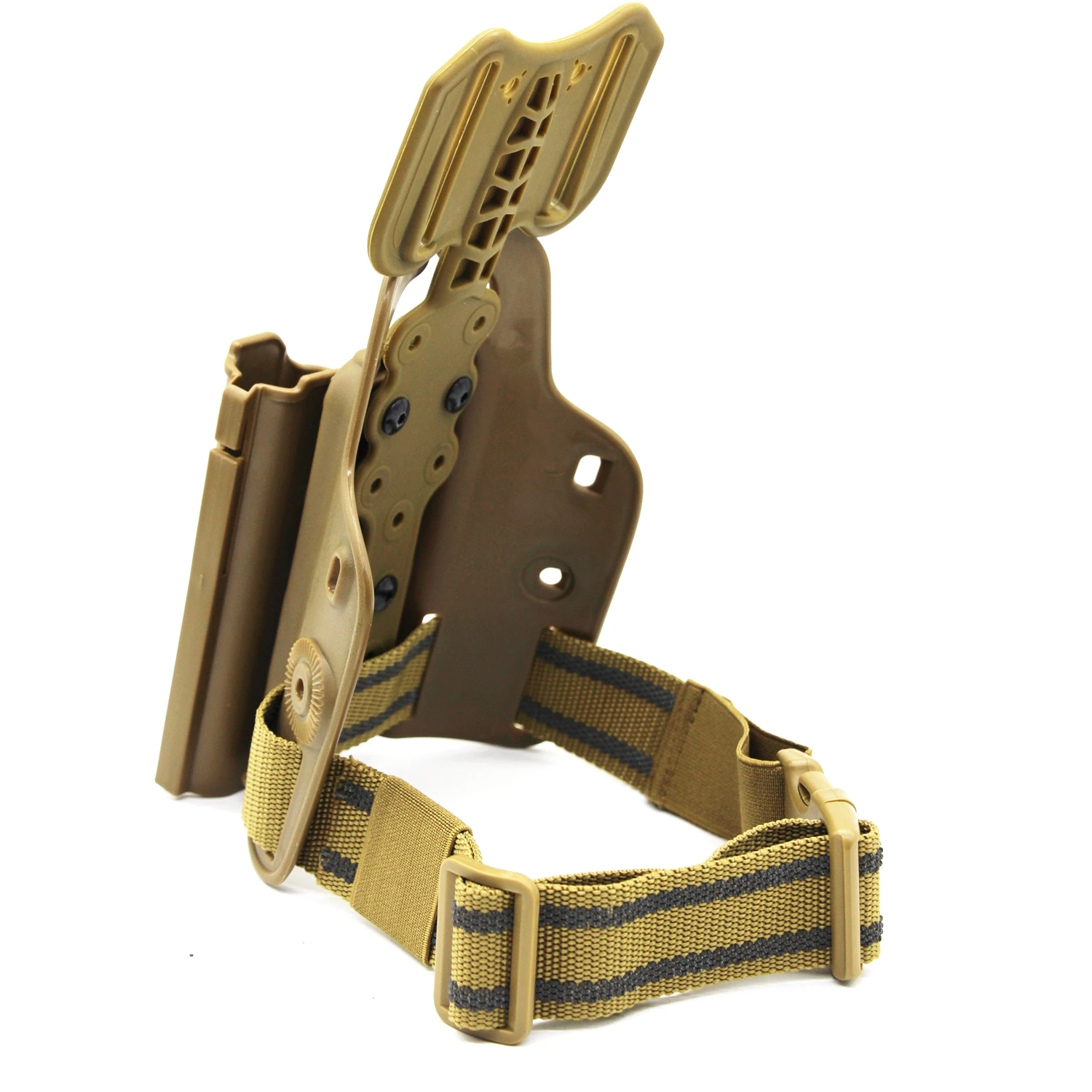 Funda táctica pistola Colt 1911 pierna para diestro - imagen 3