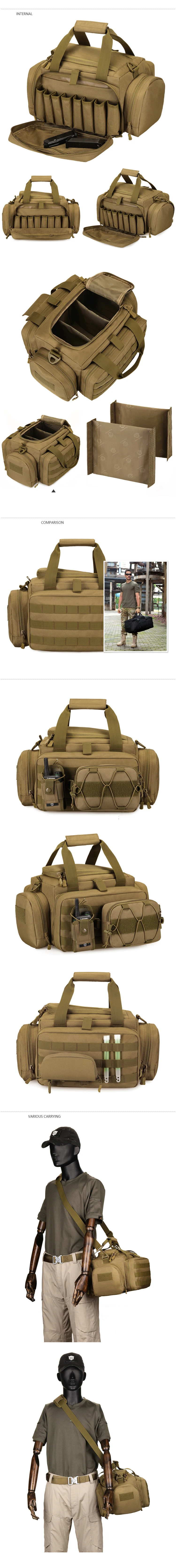 Bolsa táctica para organizar accesorios en exterior