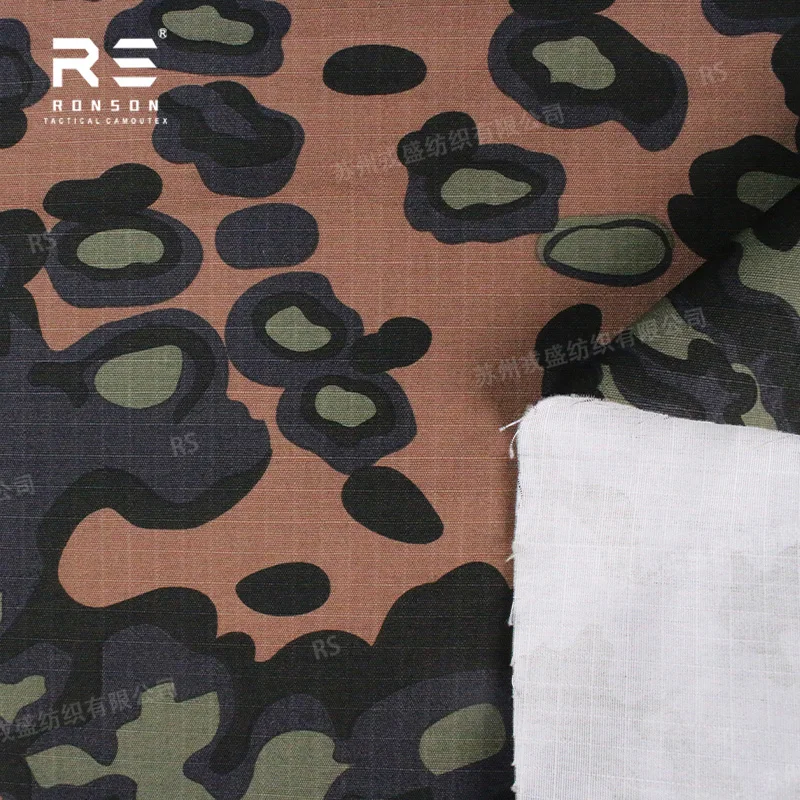 Tela táctica ripstop NYCO camuflaje hojas de roble para uniforme - imagen 4