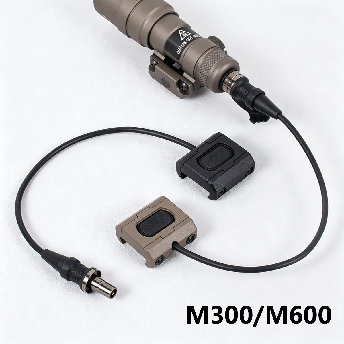 SureFire Linterna táctica M600 con interruptor remoto y Picatinny 20mm - imagen 5