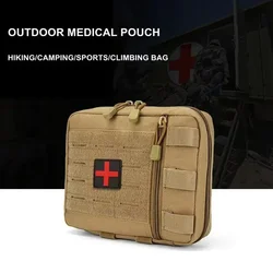 Bolsa táctica MOLLE para botiquín y útiles médicos en nailon