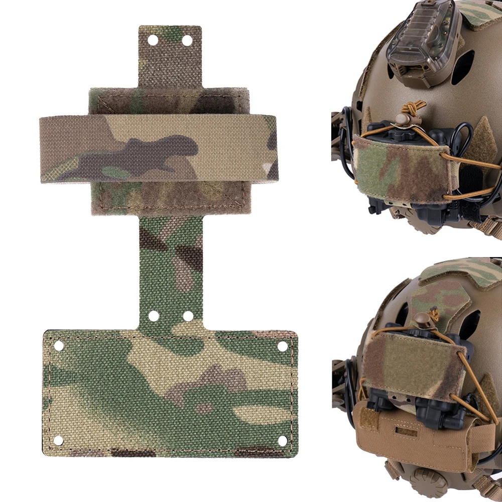 Bolsa táctica almacenamiento baterías NVG casco FAST – soporte fijo - imagen 3