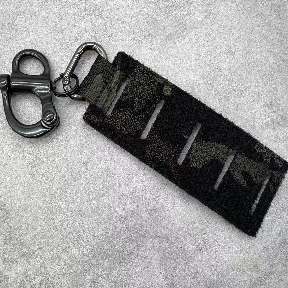Hebilla táctica de liberación rápida camuflaje con gancho y bucle