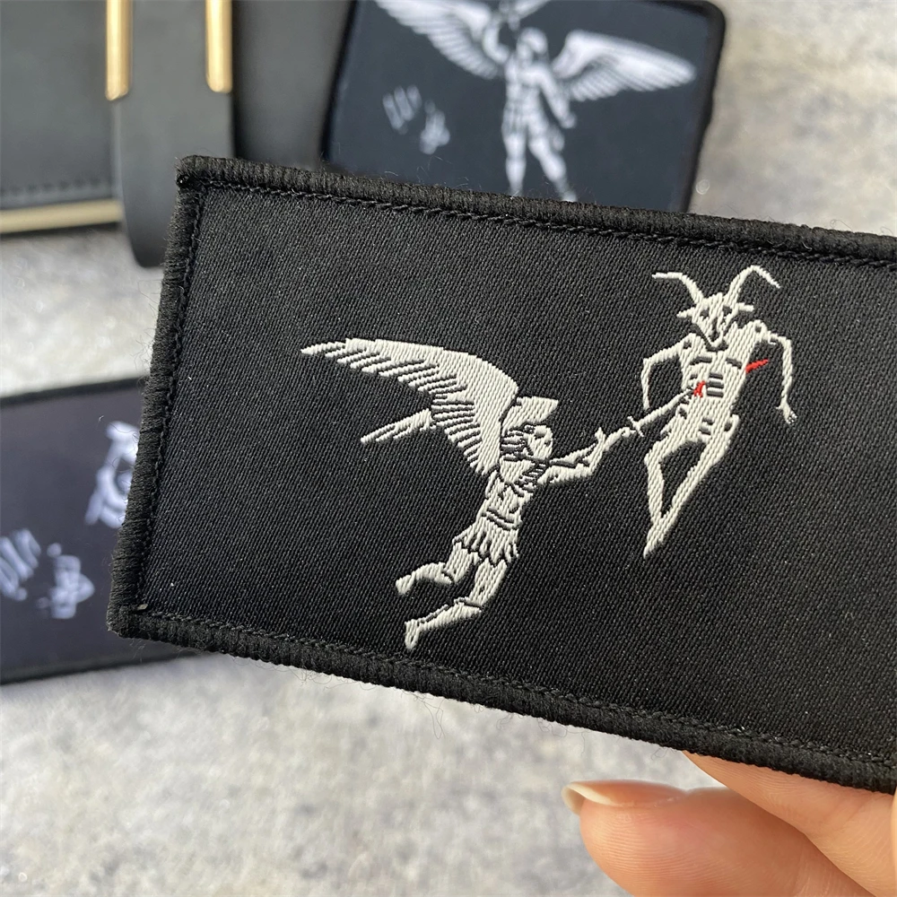 Edward Parche Ángel Mata Diablo – Velcro MOLLE Militar Táctico - imagen 4