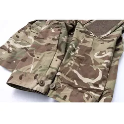 Chaqueta táctica BDU MTP británica camuflaje todo terreno