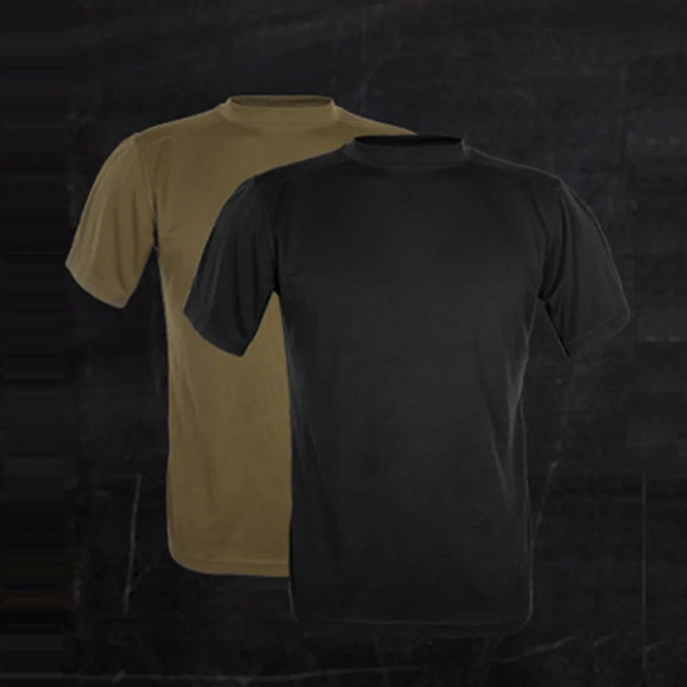 Camiseta táctica en color olivo