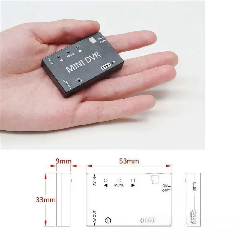 Grabadora FPV DVR mini para drones y navegación marítima - imagen 5