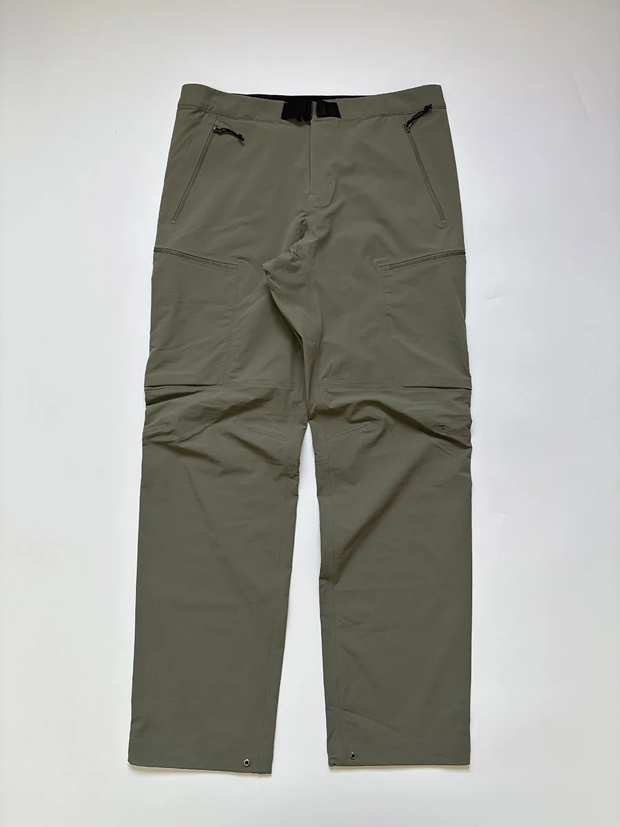 Pantalones tácticos impermeables de pierna recta con botones a presión - imagen 5