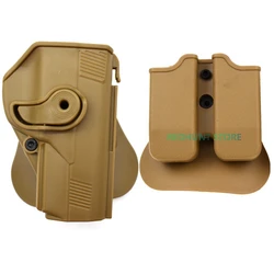 Funda táctica pistola PX4 ajustable con doble portacargador