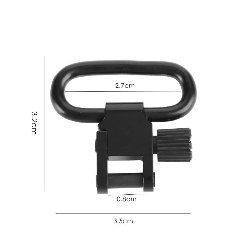 Soporte QD eslinga 1 pulgada – Montaje rápido desmontable táctico - imagen 4