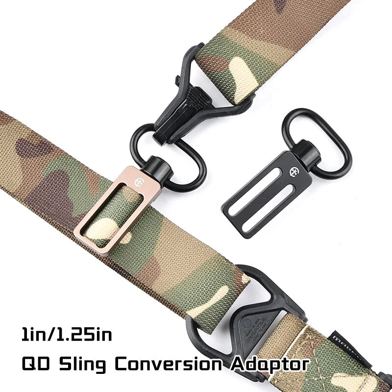Adaptador de eslinga táctica QD Triglide para Airsoft giratorio - imagen 5