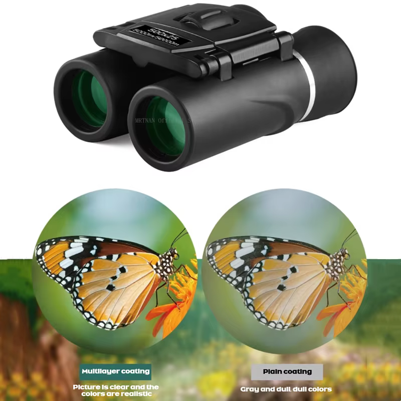 Binoculares portátiles con Zoom HD 5000/50000m para caza táctica