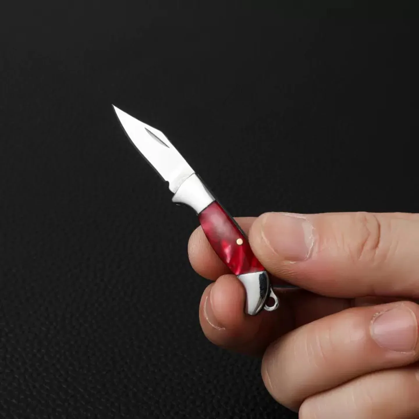 Mini Navaja Plegable Bolsillo Afilada – EDC Camping y Supervivencia - imagen 5