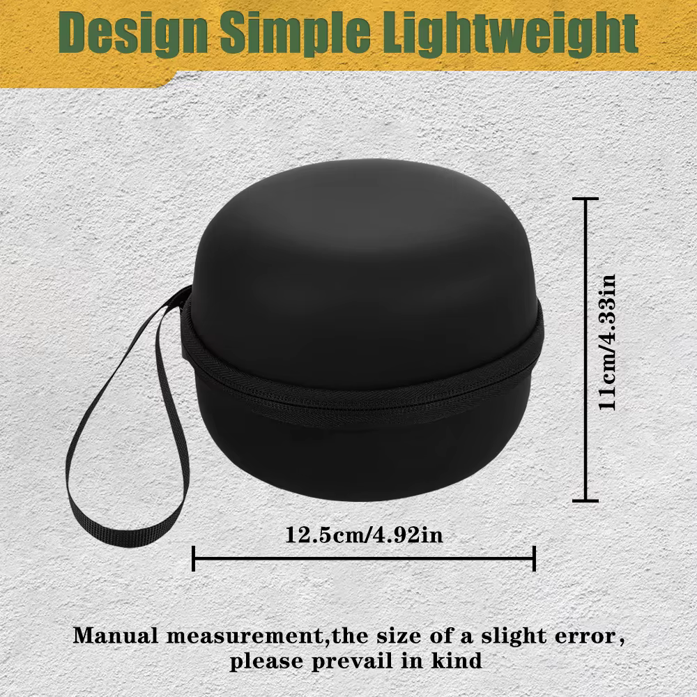Estuche táctico rígido para auriculares plegables y protección auditiva - imagen 4