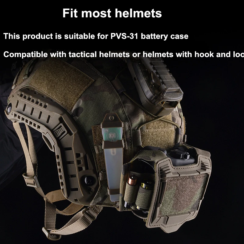PVS-31 Bolsa para casco con sistema de alimentación batería - imagen 3