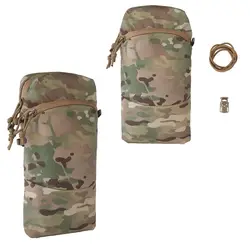Bolsa táctica universal exterior multifuncional con cuerda elástica