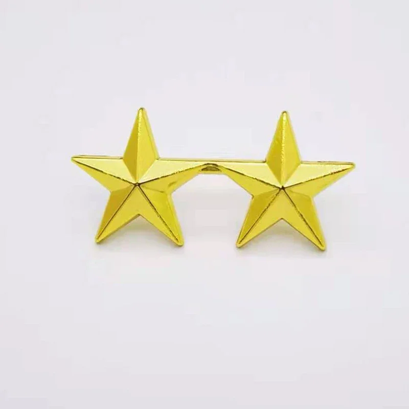 Insignias militares de brigada EE. UU. en pin dorado para disfraz