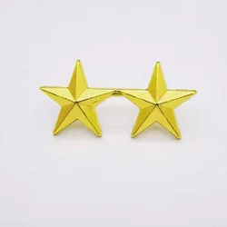 Insignias militares de brigada EE. UU. en pin dorado para disfraz