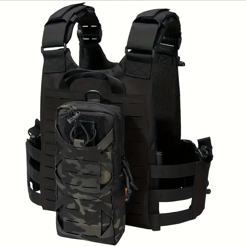 Cinturón táctico EDC multifuncional con bolsa y kit de herramientas - imagen 2