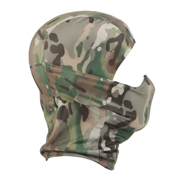 Máscara táctica transpirable pasamontañas airsoft y caza, camuflaje