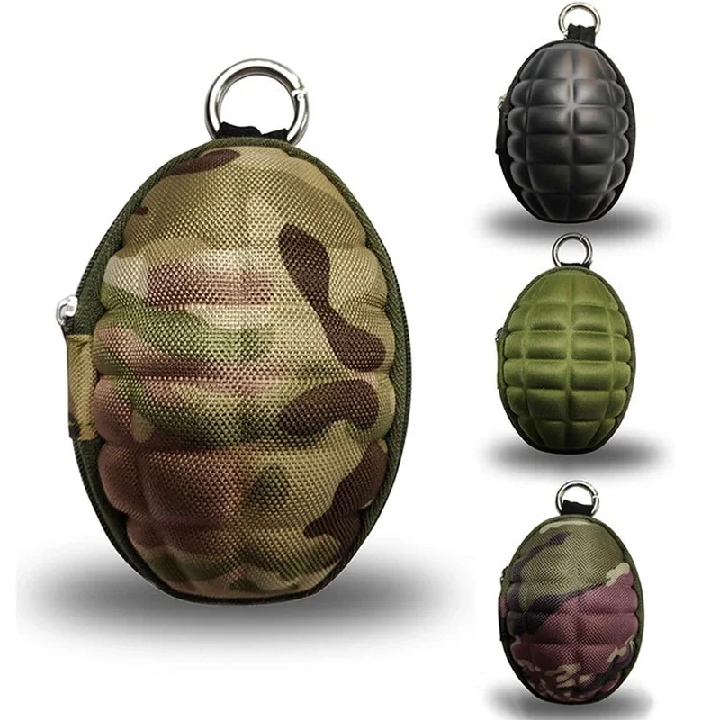 Cartera para llaves táctica granada con cremallera y llavero - imagen 5