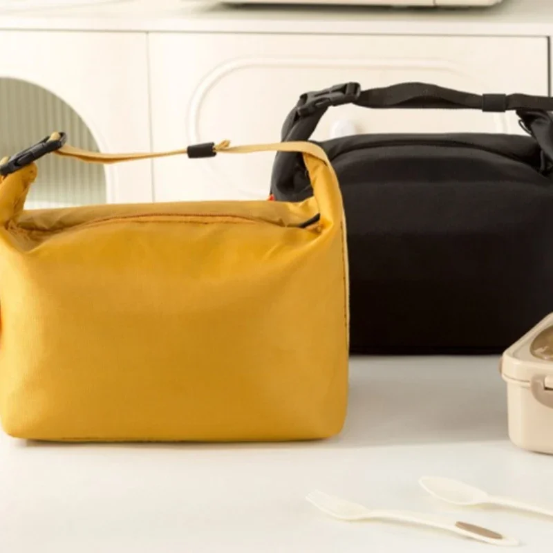 Bolsa térmica impermeable de aluminio, plegable tipo Bento