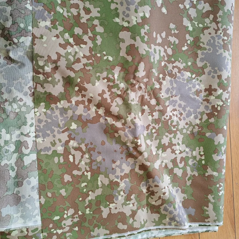 Tela nailon 500D camuflaje a manchas alemán para portacargadores - imagen 2