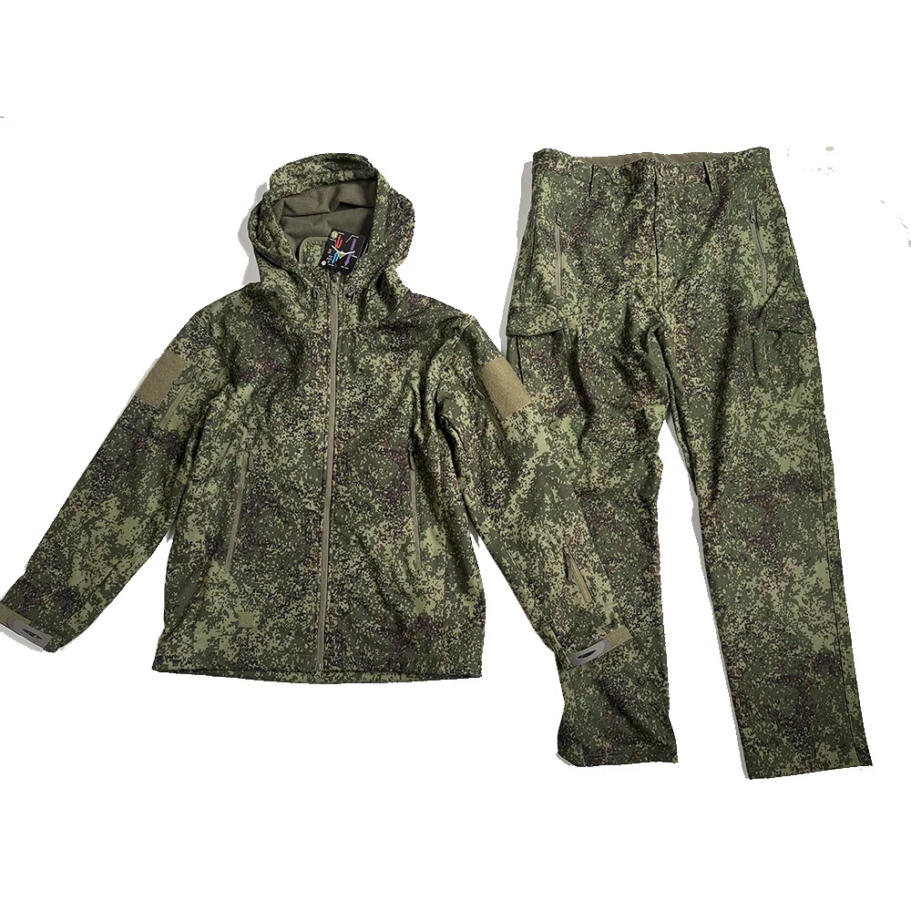 EMR Conjunto táctico forro polar softshell camuflaje TAD ruso - imagen 4