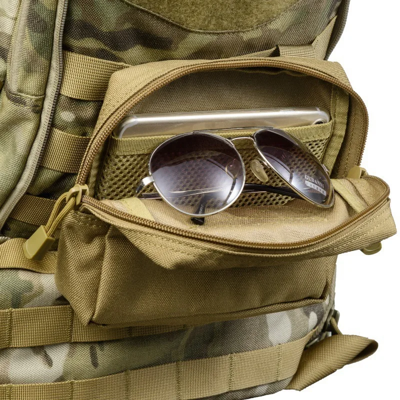 Bolsa EDC Molle Jarhead en color negro vista frontal