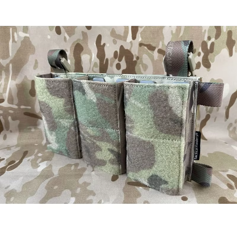 Bolsa portacargadores táctica para chalecos, funda panel frontal - imagen 2