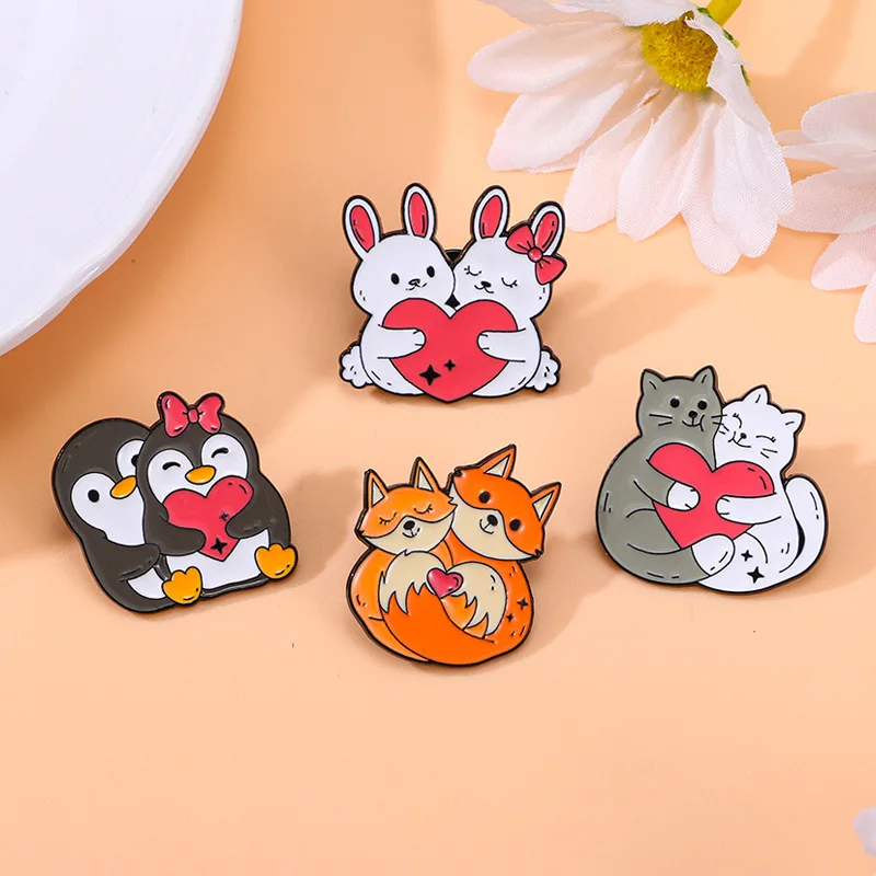 Diseño de personajes para lucir como broche o colgante