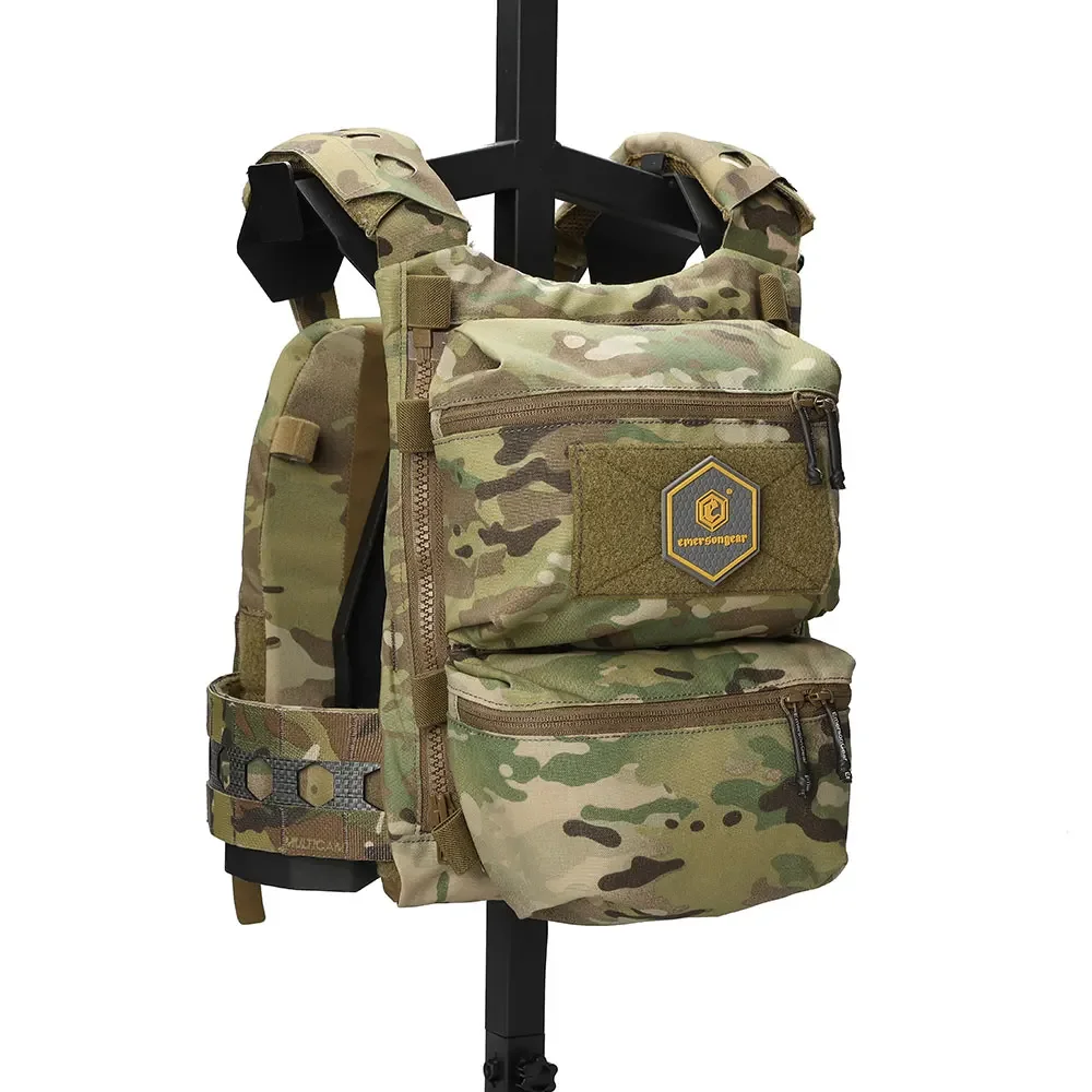 Emersongear FRO Style V5 – Chaleco táctico multiusos con cremallera - imagen 4