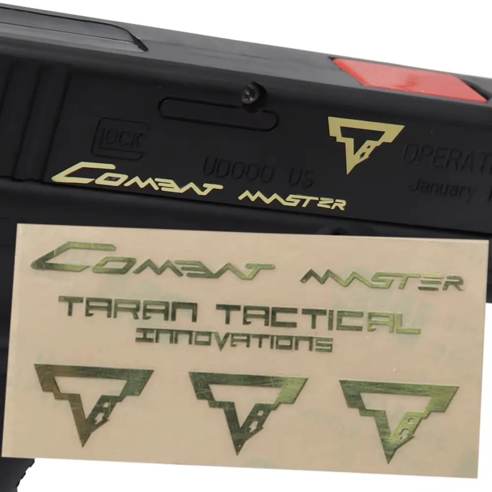 Pegatinas metálicas tácticas TTI G34 – Accesorios para airsoft - imagen 4