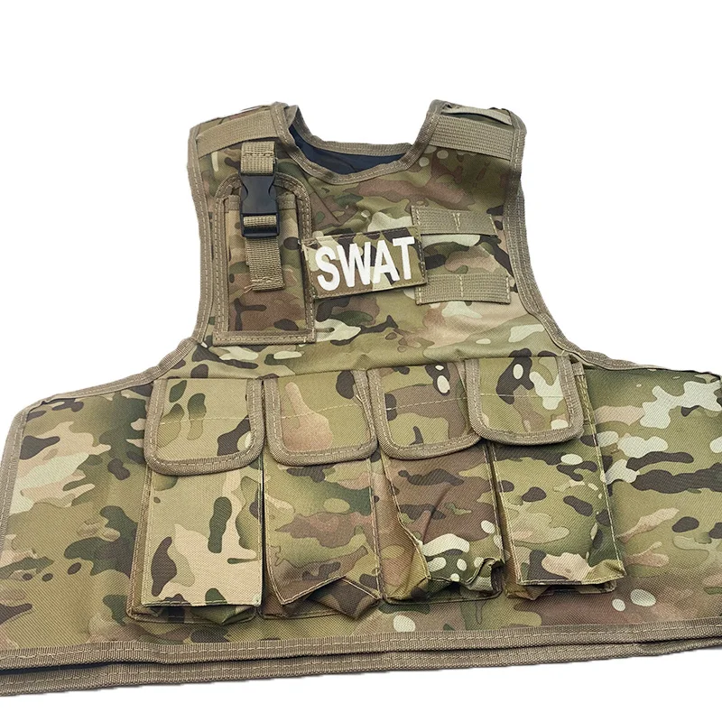 Chaleco táctico infantil camuflaje fuerzas especiales Black Eagle - imagen 3