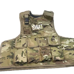 Chaleco táctico infantil camuflaje fuerzas especiales Black Eagle