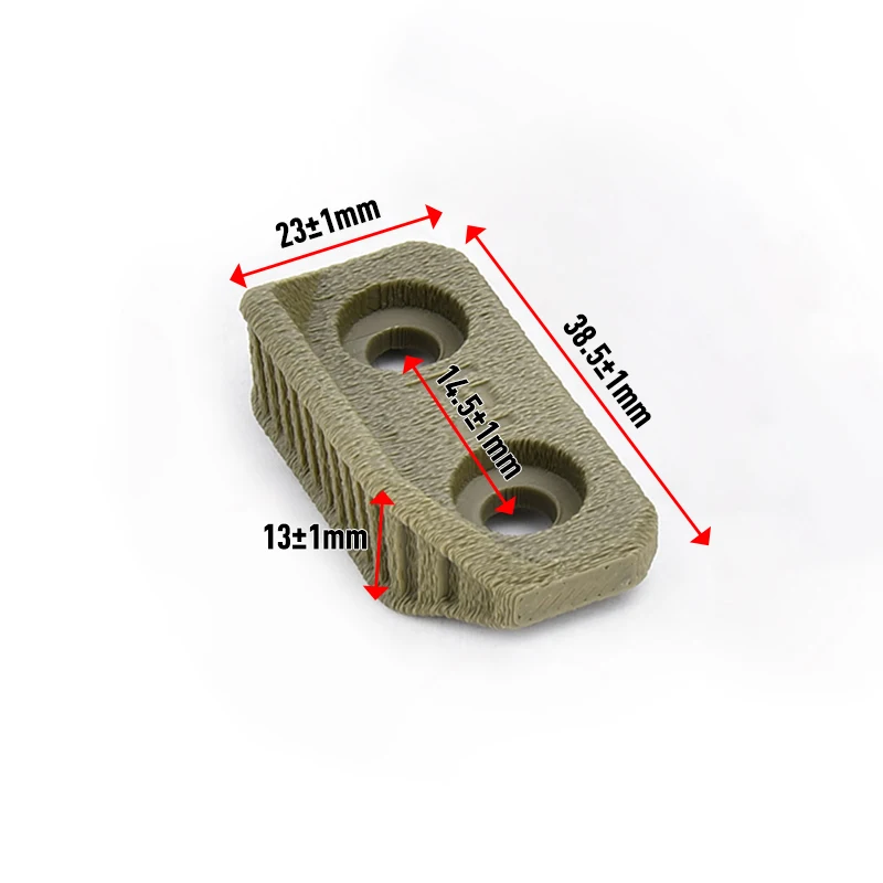 WADSN M-LOK protector de mano para riel, cubierta impresa 3D - imagen 4