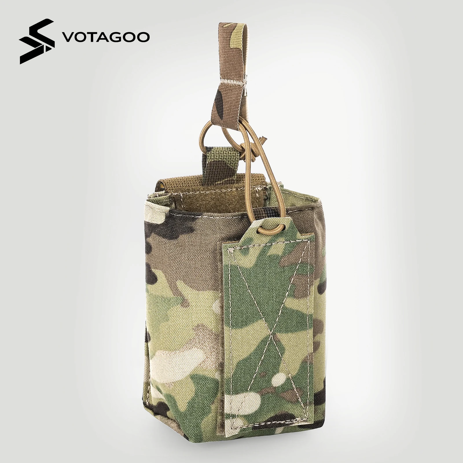 VOTAGOO Bolsa para guantes MOLLE multiusos camuflaje - imagen 2