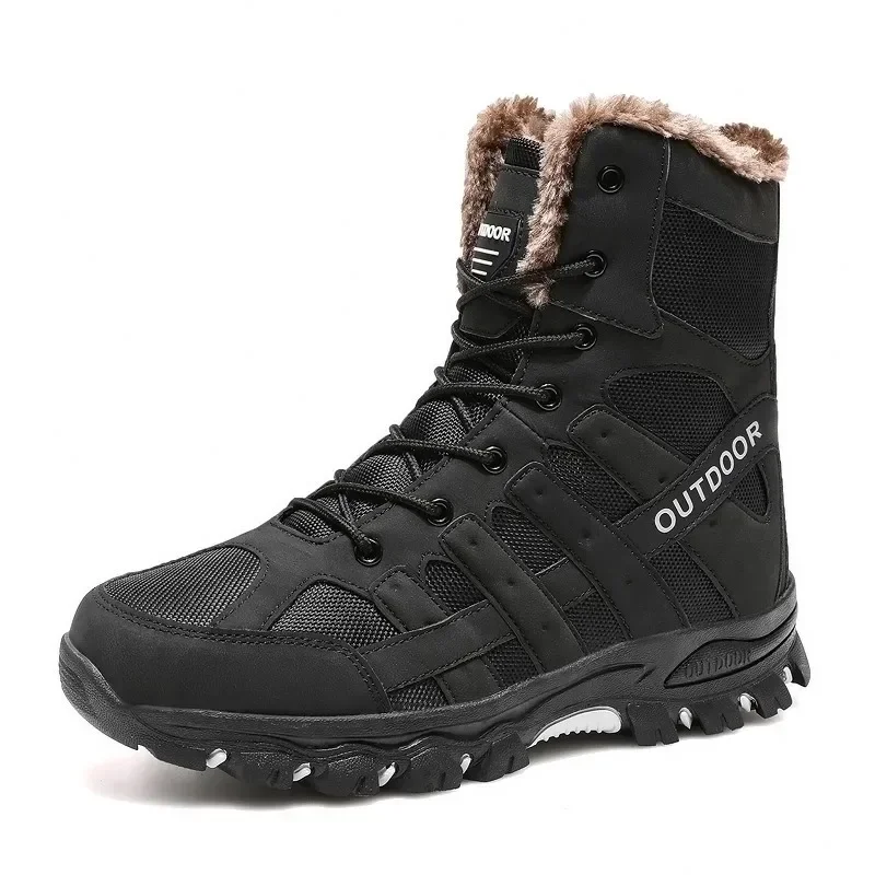 Botas tácticas invierno hombre – Felpa térmica outdoor militar