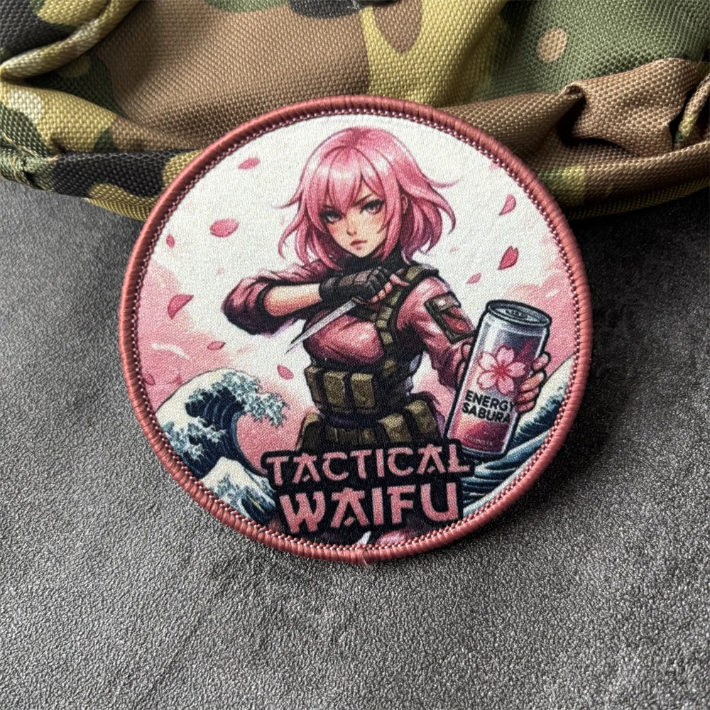 Parche táctico militar con gancho y bucle para ropa y mochila - imagen 2