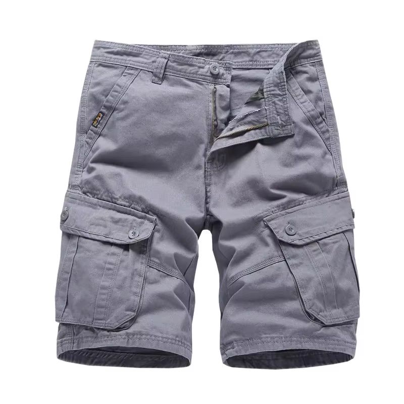 Pantalones cortos tácticos para hombre con bolsillos múltiples