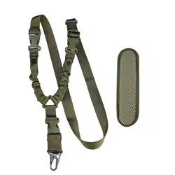 Correa táctica para rifle de nailon de un punto, diagonal